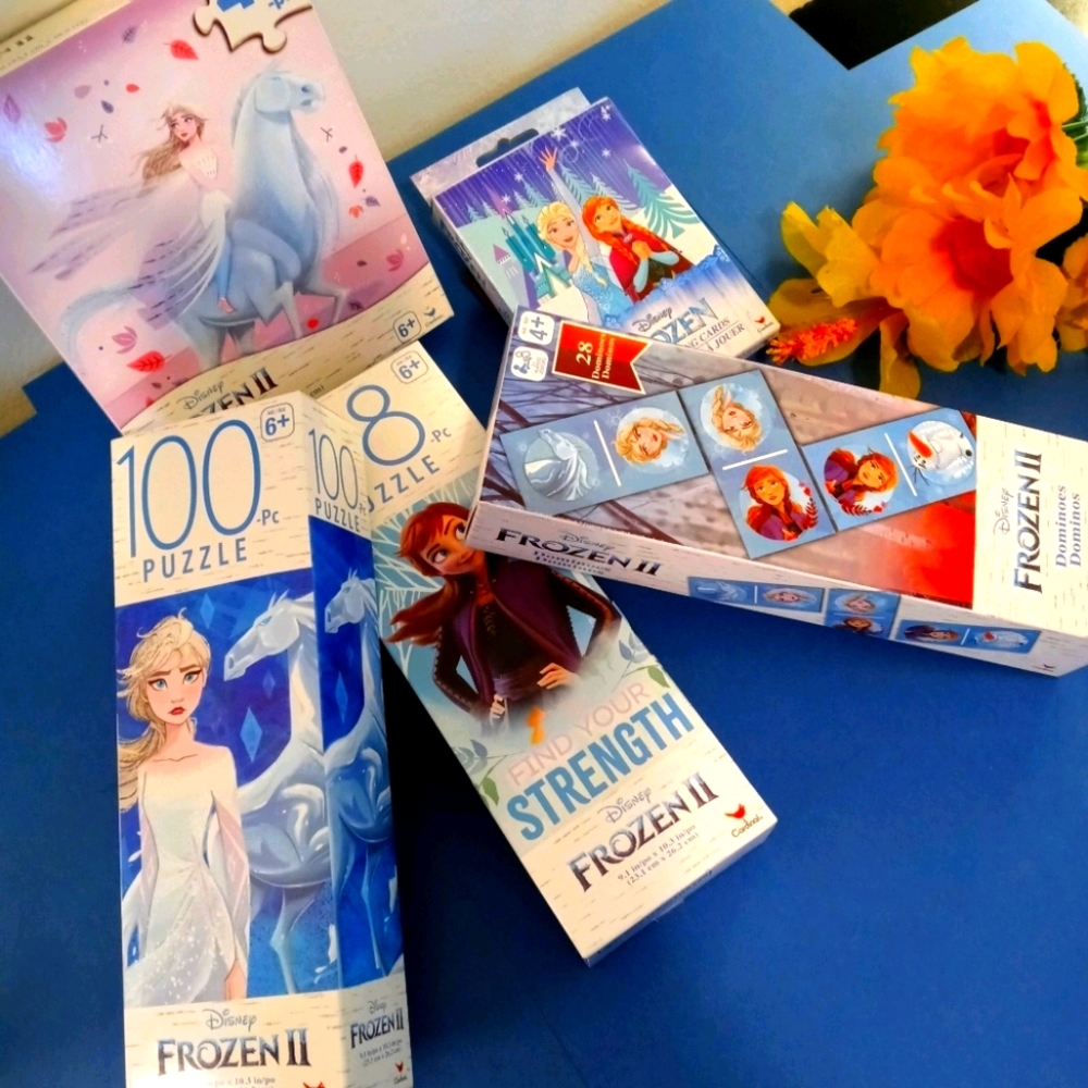 5PC Disney Frozen 2 Puzzle Box Set